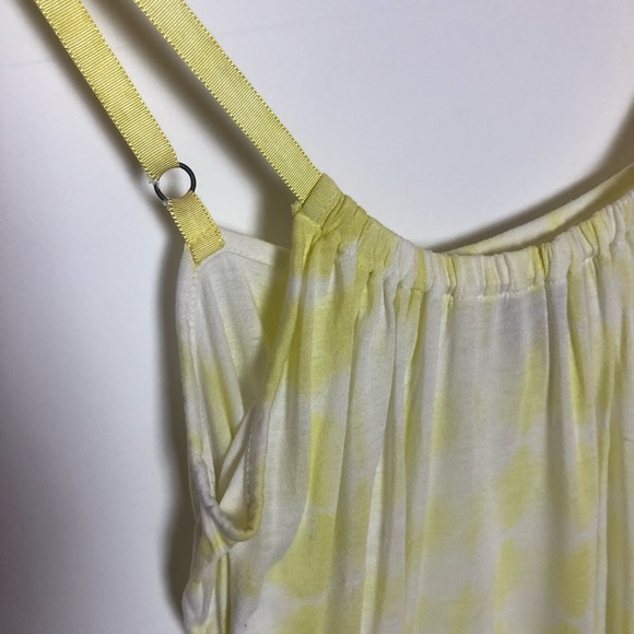 Lucky Brand Yellow Tie Dye Tank Top Size S - Picture 3 of 5